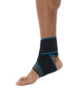 Factory Hot Sell Custom Breathable Ankle Guard Knitted Ankle Sleeve Strap Sports Support - Product Image 2