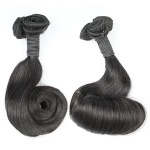 Guarantee Hair Fumi Hair The Best Quality 100g/Bundle Double Drawn Boucy Curly Hair Bundle Can Change Any Color