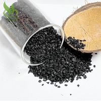 Granulés de coque de noix de coco GAC pour le traitement de l'eau potable, marque YIHANG