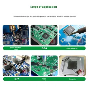 Pasta de Soldadura en Jeringa 559 Sin Plomo ni Halógenos, Alta Actividad, Sin Limpieza, Precisión de 0.3mm, para Reparación de Chips BGA de Teléfonos Móviles - Product Image 3
