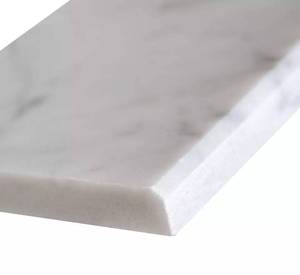 <span class=keywords><strong>Seuil</strong></span> de <span class=keywords><strong>douche</strong></span> en marbre, pierre naturelle, marbre blanc, blanc de Carrare, rebord de fenêtre - Product Image 3