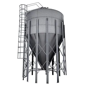 Zhmit porco fazenda criação produção equipamentos Material torre armazenamento equipamentos milho silo grão alimentar silo