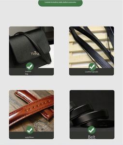 เครื่องย้อมสีขอบหนัง เครื่องทาสีขอบหนัง เครื่องย้อมสี เครื่องทาสีขอบแบบสายพานแนวนอน - Product Image 6