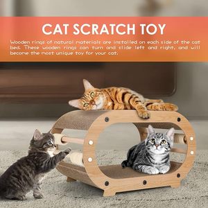 Customization Classic Fashion Modern Eco-Friendly Multifunction Portable Condo Solid Wood <b>House</b> Furniture Scratching - Product Image 4