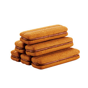 Biscuits sandwichs croustillants sucrés au chocolat exotique de haute qualité, <span class=keywords><strong>30</strong></span>% de matières grasses, en boîte ou en sachet, pour cadeau de fête - Product Image 1