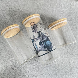 Thăng Hoa Blanks Gạo Pasta Spaghetti Lưu Trữ Canning Stash Jar Với Sealed Tre Gỗ Kín Có Nắp Đậy - Product Image 6