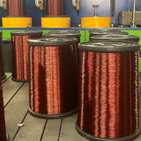 Fil d'aluminium émaillé rond (0,25 mm-3,5 mm) directement de l'usine pour moteurs et générateurs à haute efficacité