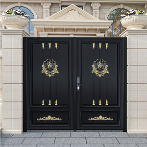 Nhà máy sản xuất cổng nhà hiện đại, thiết kế lan can tùy chỉnh, cổng sân bằng hợp kim nhôm - Product Image 1