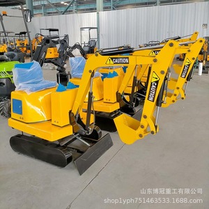 Mini-excavatrice électrique pour enfants, équipement de terrain de jeu intérieur en plastique, machine à creuser miniature pour centre commercial - Product Image 1