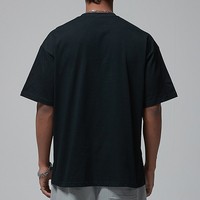 T-shirts décontractés à manches courtes pour hommes en coton 100% respirant et anti-froissement, surdimensionnés, pour le travail - Commande en gros