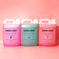 SAGALAGA Vitamin E Nagelhautöl im Großhandel 1L/5L Organisches Reparatur-Nagelhautöl für Nagelpflegeprodukte 32 Sorten Großhandel