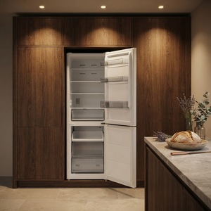 Réfrigérateur <span class=keywords><strong>encastrable</strong></span> à double porte avec refroidissement par air et congélateur en <span class=keywords><strong>bas</strong></span> - Product Image 3