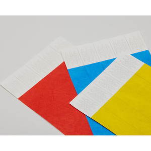 Bracelets personnalisés avec logo pour festivals et concerts, bracelets en TYVEK de couleur unie, 19 mm (3/4 po), pour événements. - Product Image 1