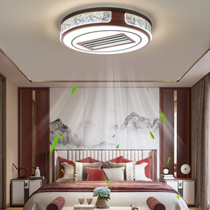 Zhongshan Lighting Ceiling <b>Fan</b> Light Led Flush Mount 220V For Living Room Bedroom Ultra Quiet With Plastic Blades - Product Image 3