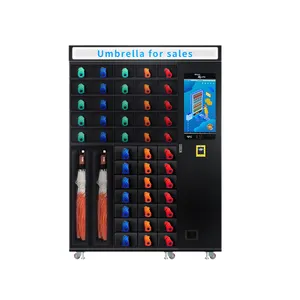 Fabrik Großhandel Regenschirm Verkaufs automat Kombination Gitters chrank Verkaufs automat