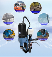 Perceuse magnétique industrielle portable robuste RJ3500 pour le perçage du métal, presse à percer OEM 1100W certifiée CE ROHS