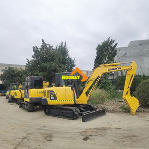Prix d'usine Komatsu PC56 PC56-7 Mini-pelles de petite taille 5,5 TONNES Excavatrice hydraulique sur chenilles d'occasion Modèle 2018 Moteur en vente - Product Image 1