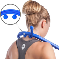 Muscle du corps Thera Cane Outil de pression de relaxation thérapeutique Point de déclenchement Auto-masseur Bâton Theracane Crochet de massage du dos