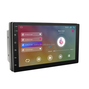 SaiHo Autoradio Android 1 Din da 7 Pollici con CarPlay Wireless Integrato, GPS, Telecamera di Retromarcia <span class=keywords><strong>EVR</strong></span> HD 1080P - Product Image 1