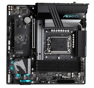 千兆字节B760M AORUS PRO AX DDR5 LGA 1700微型ATX主板 (WiFi 6、PCIe 4.0、英特尔B760、双m2、USB 3.2 Gen2) - Product Image 4