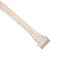 Connecteur personnalisé JST XH pas de 2.54mm 2 3 4 5 6 7 8 faisceau de câbles ruban plat à 9 broches faisceau de câbles terminaux
