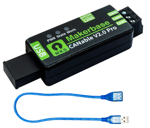 Maker base <span class=keywords><strong>CANable</strong></span> 2.0 USB-CAN-Adapter CAN-FD-Analysator für Raspberry Pi Linux Industrial Debugging Motor Consumer Electronics - Product Image 6