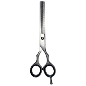 Ciseaux de coiffure professionnels personnalisés en acier inoxydable de qualité supérieure pour la coupe des cheveux, avec logo sur mesure, vente en gros - Product Image 4