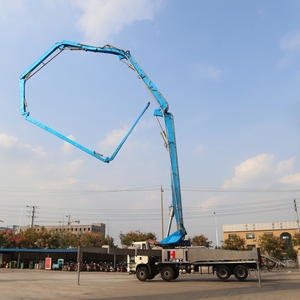 Camion pompe à béton JIUHE, vitesse et efficacité, débit continu, 58 m, camion pompe à béton - Product Image 4