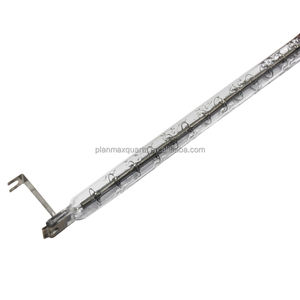 Sk15 <span class=keywords><strong>1000W</strong></span> 230V 400mm Rubi Shortwave Infravermelho Emissor Ir Lâmpada <span class=keywords><strong>Quartz</strong></span> Aquecedor Tubo para Máquina de Sopro - Product Image 2