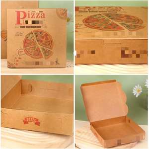 Commerce de gros Avantage commercial commercial jetable épaissi UV 6/7 pouces 8/9 pouces Boîte d'emballage de <span class=keywords><strong>pizza</strong></span> Boîte à <span class=keywords><strong>pizza</strong></span> pour aliments - Product Image 4