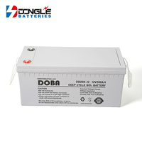 Batterie solaire au gel Dongle High Technology Deep Cycle Lead Acid DB200-12 12V 200Ah