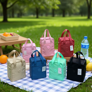 Sac bento isotherme 26x18x14cm avec doublure en aluminium pour le stockage des repas - Product Image 3