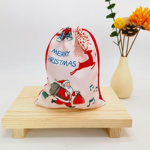 Customized Eco-Friendly Polyester <b>Christmas</b> <b>Gift</b> Storage <b>Bag</b> with Printing Durable and Fashion Design for <b>Gift</b> Giving - Product Image 2