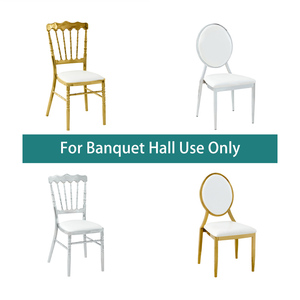 Toptan altın Chiavari istifleme sandalyesi, Modern Metal ziyafet sandalye için düğün/olay/restoran - Product Image 3