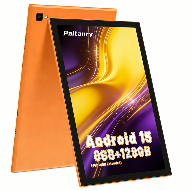 10 Inch Android 15 Tablet C40 Octa Core 8GB RAM 128GB ROM 5000mAh Dual Speakers With Keyboard Mouse for Business Office Work