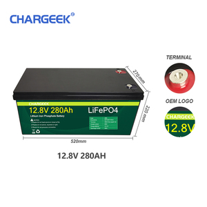 Batería Solar de Ciclo Profundo BELIFINE de 12.8V 300Ah, Batería para Carro de Golf de 12V 280Ah - Product Image 2