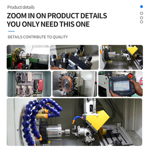 <strong>CNC</strong> Flat Bed Lathe with Powerful Servo Motor and Integrated Lubrication System for Efficient Metalworking Tasks - Product Image 5