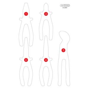 KS TOOLS-812,0005-97 Inserto de espuma vacío para 812,0005-EAN 4042146860847 TALLERES DE ROTACIÓN BANDEJAS VACÍAS - Product Image 1