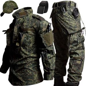 러시아 ACU BDU F11 보안 맞춤형 립스톱 전술 전투복 세트 위장 자켓 유니폼 의류 - Product Image 2