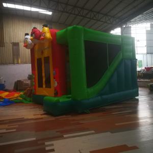 Château gonflable en PVC pour enfants, combo pour le plaisir de sauter, parcs d'aventure et utilisation en extérieur - Product Image 3