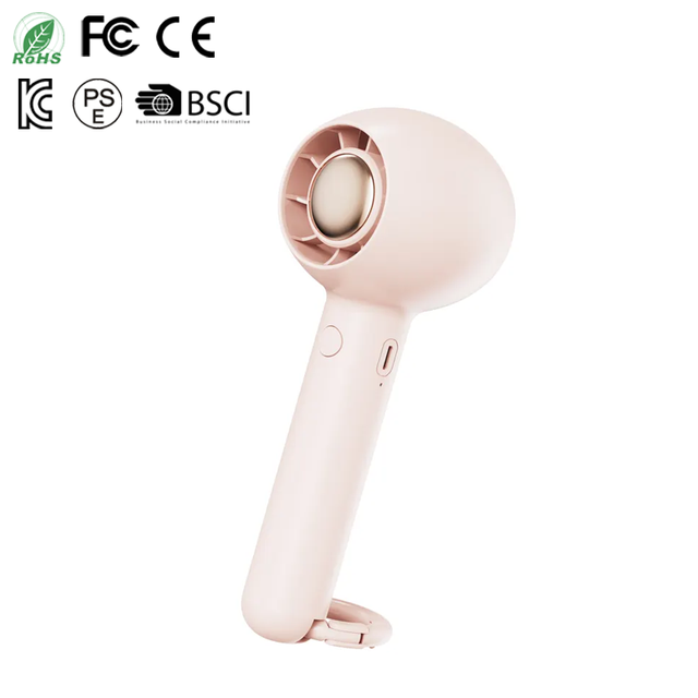 Wholesale Electric 1200mAh Battery Bladeless 2-Speed USB Rechargeable Portable Handheld Fan for Household Car & Outdoor Use