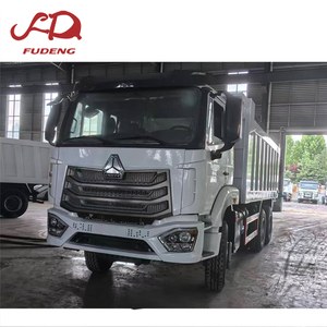Camion benne d'occasion robuste SINOTRUK HOWO 6x4 Diesel Euro 2 375HP 400HP LHD avec vérin Hyva pour l'exploitation minière - Product Image 2