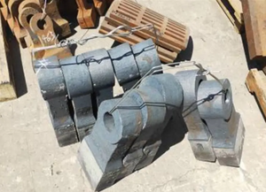Pièces <span class=keywords><strong>d</strong></span>'usure pour concasseur à marteaux PC400x300, tête de marteau en alliage de remplacement pour les mines et les cimenteries - Product Image 3