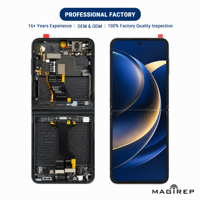 Cocok untuk Samsung Galaxy Z Flip 5 Penggantian Layar Lipat Original Oled+ Touch + Frame Combo