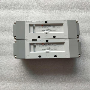 SMC-Válvula solenoide de 5 puertos operada por piloto, base montada/unidad única VF5144/VF5244/2, 3, 4, 5DZ1/D1/H/G/MZ1 - Product Image 3