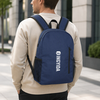 Sac à dos de voyage ultraléger 12L en polyester, personnalisable avec logo, sac à dos de sport pliable pour activités de plein air et camping