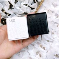 Prix pas cher PD 65W USB C chargeur Type C chargeur mural à charge rapide pour iPhone Samsung chargeur rapide QC 3.0 adaptateur prise avec LED