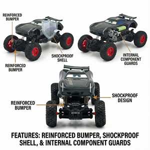 Coche de Control Remoto, Coche de Derrape RC, Carcasa de PVC, Todoterreno, Alta Velocidad, Listo para Usar, Juguete de Coche RC para Interiores y Exteriores - Product Image 4