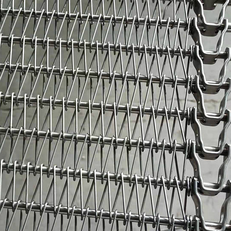 304 Stainless Steel Wire Conveyor Belt Mesh For Dryer Furnace Conveyor