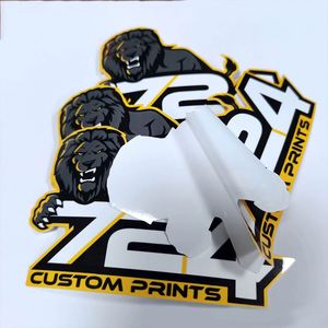 <b>Car</b> <b>Stickers</b> Die Cut Custom Printing Trend Waterproof <b>Car</b> Decal Custom Printed LOGO <b>Window</b> Decal Vinyl <b>Sticker</b> <b>Car</b> Custom - Product Image 3
